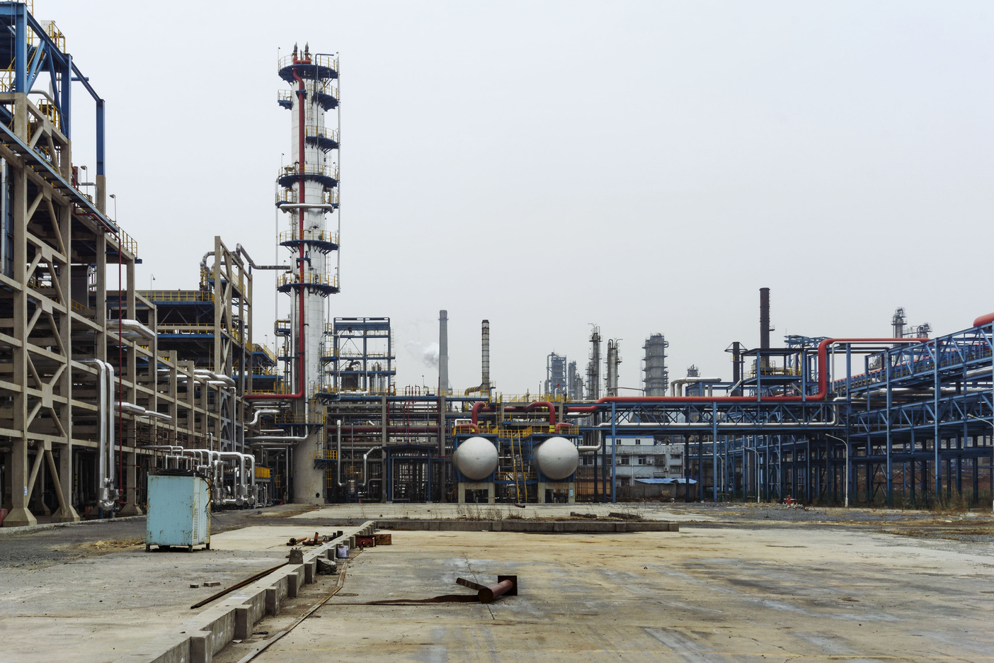 Inside a Petrochemical Industry